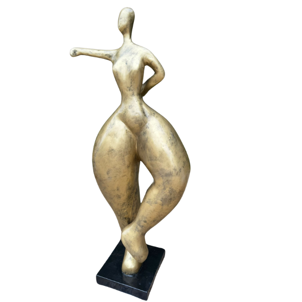 Statue Femme Nana Oeuvre Resine - 135cm - Bronze