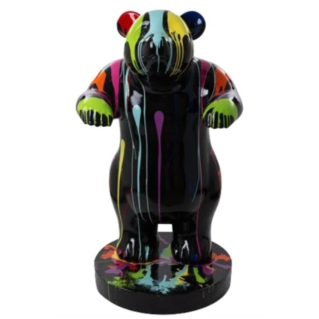 Statue Panda Animaux Resine - 180cm - Multi Coulure Noir