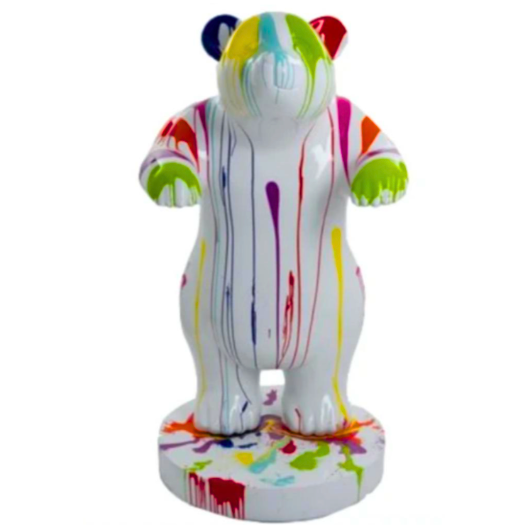 Statue Panda Animaux Resine - 180cm - Multi Coulure Blanc