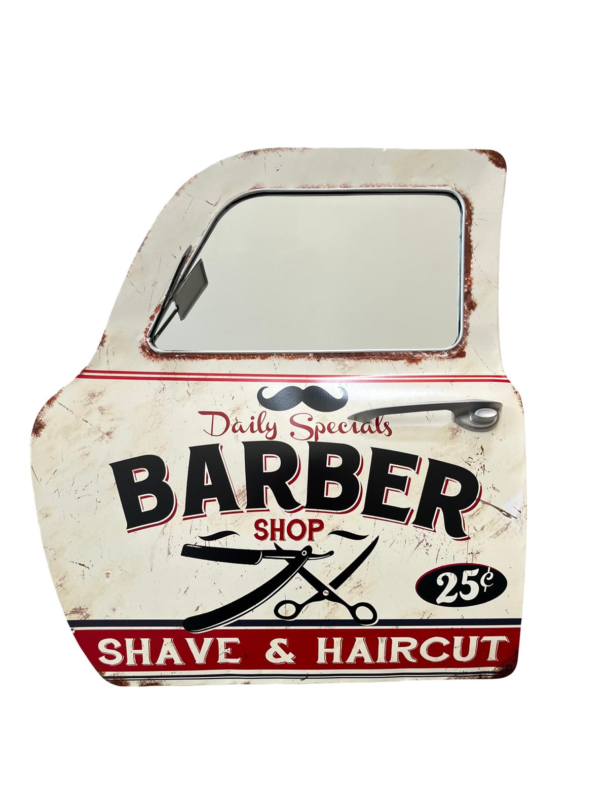 PORTIÈRE MÉTAL BARBER H.50CM - PORTIÈRE DECORATIVE