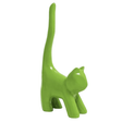 Statue Chat Animaux Resine - 30cm - Vert Pomme - ANIMAUX-RESINE.FR