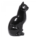 Statue Chat Animaux Resine - 40cm - Noir - ANIMAUX-RESINE.FR