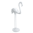 Statue Flamant Rose Animaux Resine - 110cm - Blanc - ANIMAUX-RESINE.FR