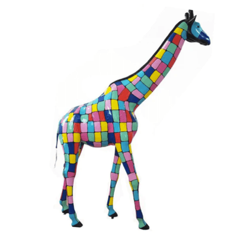 Statue Girafe Animaux Resine - 320cm - Dragibus - ANIMAUX-RESINE.FR